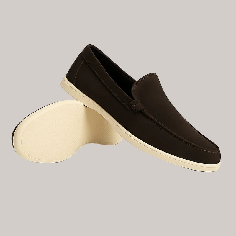 Suede Loafers