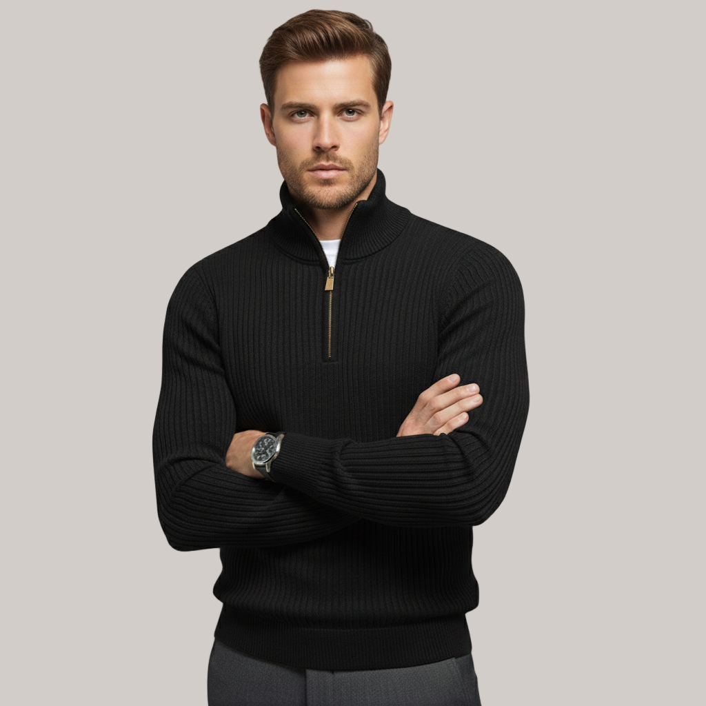 Cashmere Comfort Half Zip