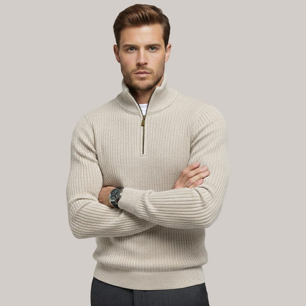 Cashmere Comfort Half Zip
