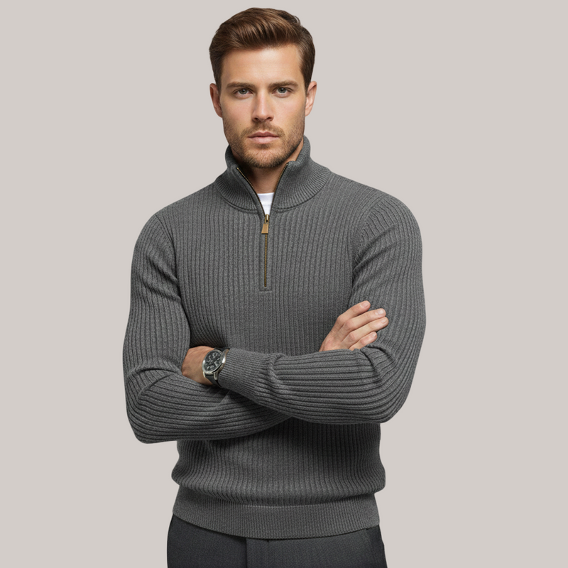 Cashmere Comfort Half Zip
