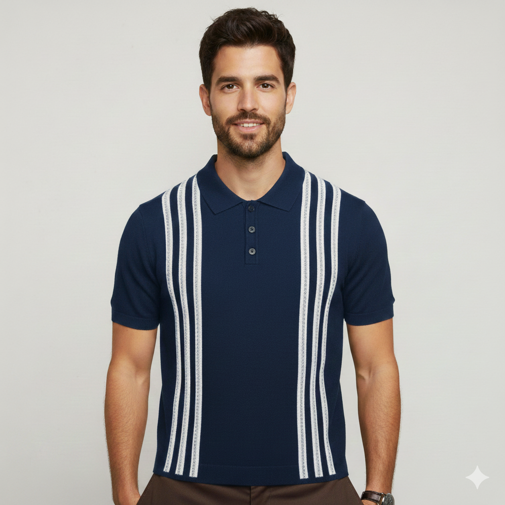 Striped Polo
