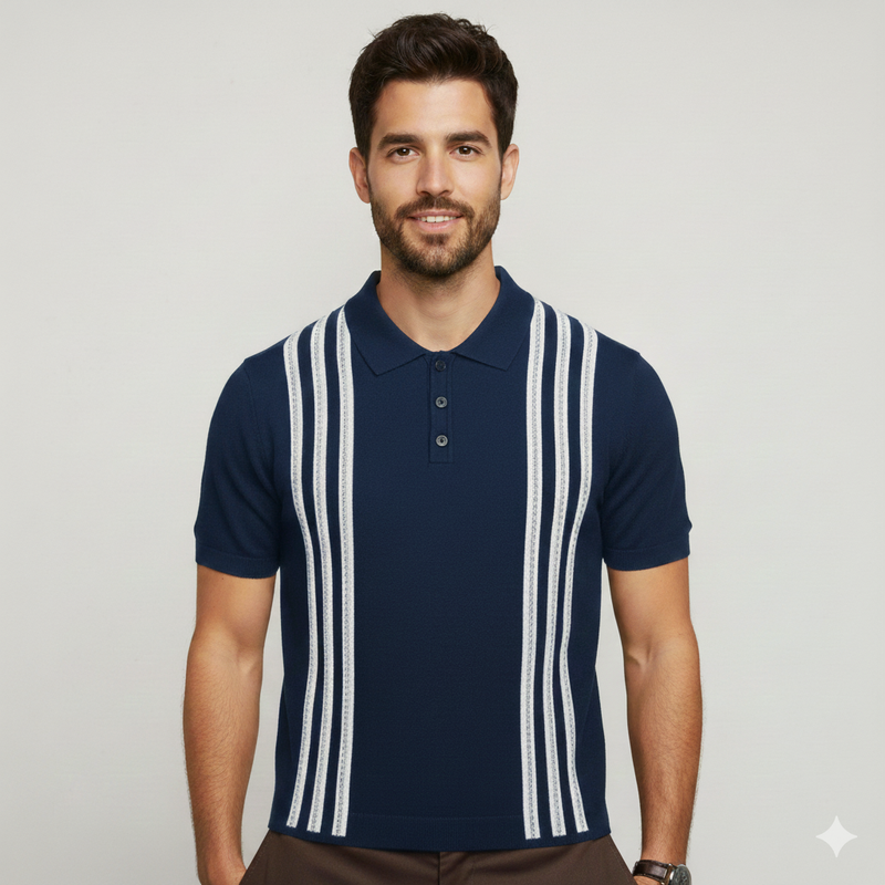 Striped Polo